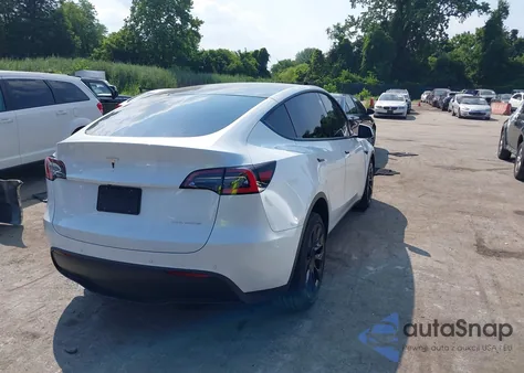 2021 Tesla Model Y Long Range Dual Motor All-Wheel Drive из США, поврежденный, VIN 5YJYGDEE3MF087815